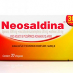 NEOSALDINA DIPIRONA 300MG + MUCATO DE ISOMETEPTENO 30MG + CAFEÍNA 30MG 30 DRÁGEAS