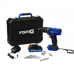 Furadeira Parafusadeira de Impacto 3/8 Pol. 20V com Bateria 1.5Ah Carregador Rápido Bivolt e Maleta com Acessórios - FORTGPRO-FG3014XS1